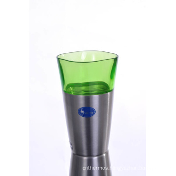High Quality Stainless Steel Beer Vacuum Cup SVC-400pj Green